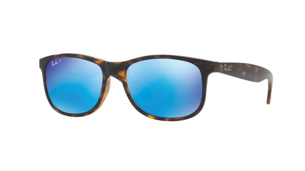 Ray-Ban ANDY RB4202 Bifocal Prescription Sunglasses RB4202-710-9R-55 - Lens Diameter 55 mm, Frame Color Shiny Havana