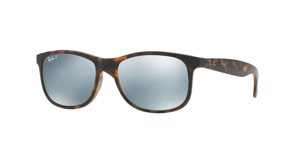Ray-Ban ANDY RB4202 Bifocal Prescription Sunglasses RB4202-710-Y4-55 - Lens Diameter 55 mm, Frame Color Shiny Havana