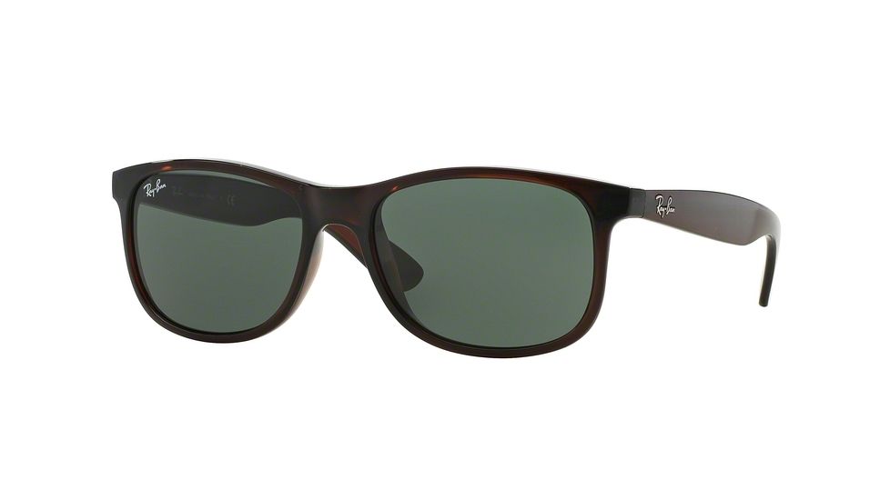 Ray-Ban ANDY RB4202 Bifocal Prescription Sunglasses RB4202-714-71-55 - Lens Diameter 55 mm, Frame Color Brown