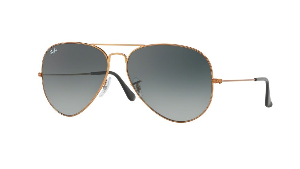 Ray-Ban Aviator Large Metal II Prescription Sunglasses RB3026 RB3026-197-71-62 - Lens Diameter 62 mm, Frame Color Shiny Bronze
