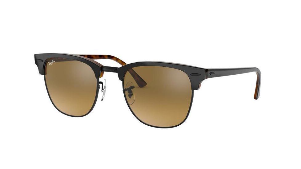 Ray-Ban Clubmaster Prescription Sunglasses, 49mm, RB3016-12773K-49-SV