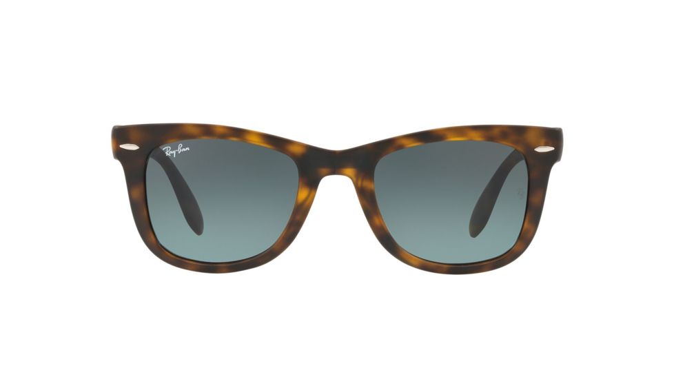 Ray-Ban Folding Wayfarer Prescription Sunglasses, 50mm, Tortoise, RB4105-894-3M-50-SV