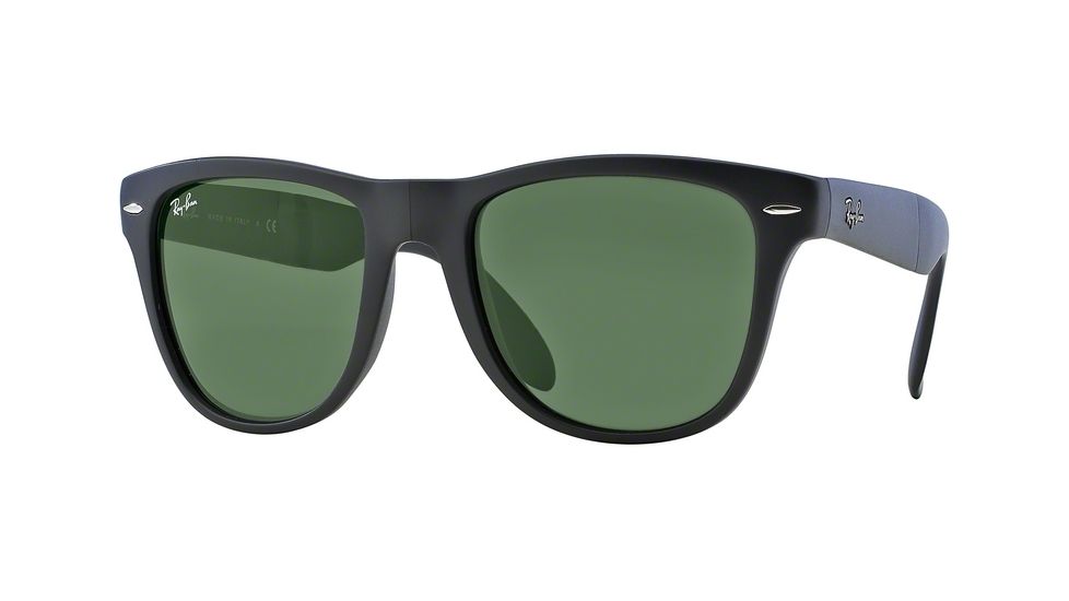 Ray-Ban Folding Wayfarer Prescription Sunglasses RB4105 RB4105-601S-50 - Lens Diameter 50 mm, Frame Color Matte Black