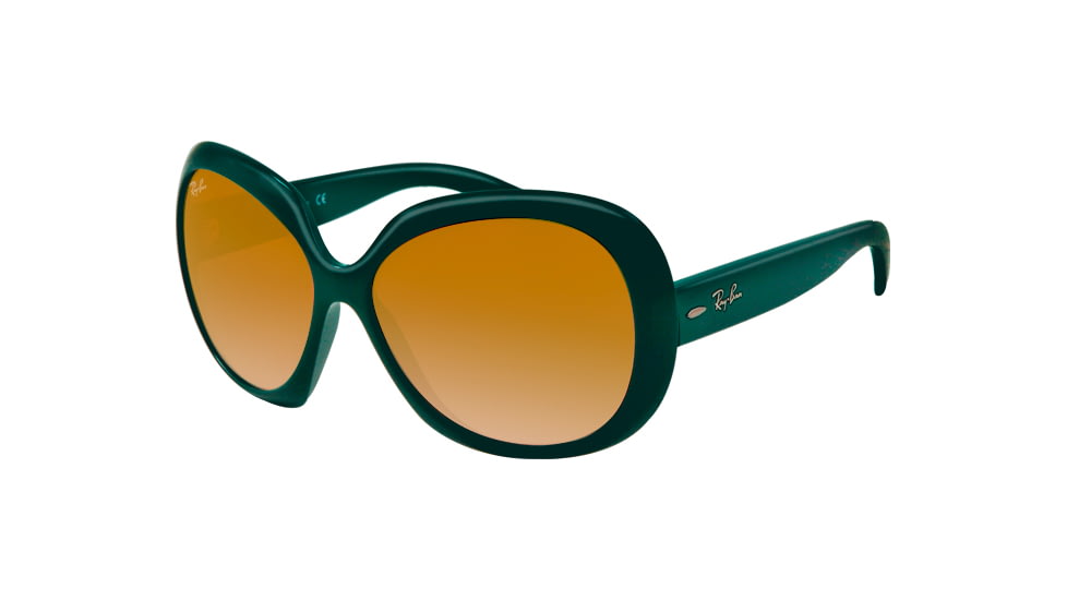 Ray-Ban Jackie OHH II Sunglasses RB4098 60098E-6014 - Sage Green Frame, Gradient Green Lenses