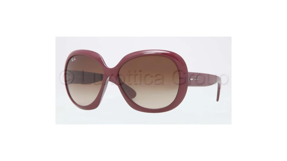 Ray-Ban Jackie OHH II Sunglasses RB4098 601013-6014 - Bordeaux Frame, Brown Gradient Lenses