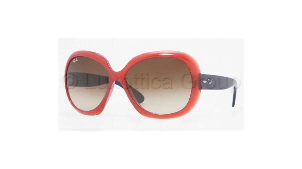Ray-Ban Jackie OHH II Sunglasses RB4098 762/13-6014 - Opal Red Brown Gradient