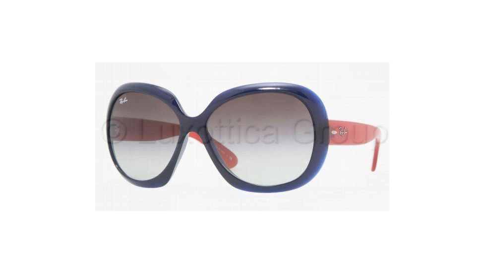 Ray-Ban Jackie OHH II Sunglasses RB4098 767/8G-6014 - Dark Blue Gray Gradient