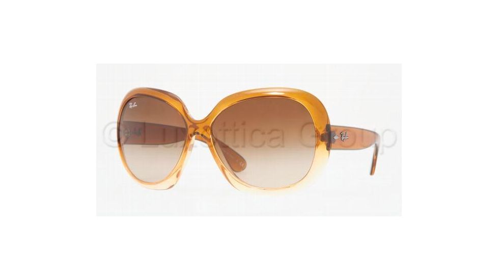 Ray-Ban Jackie OHH II Sunglasses RB4098 784/13-6014 - Brown/Light Orange Brown Gradient