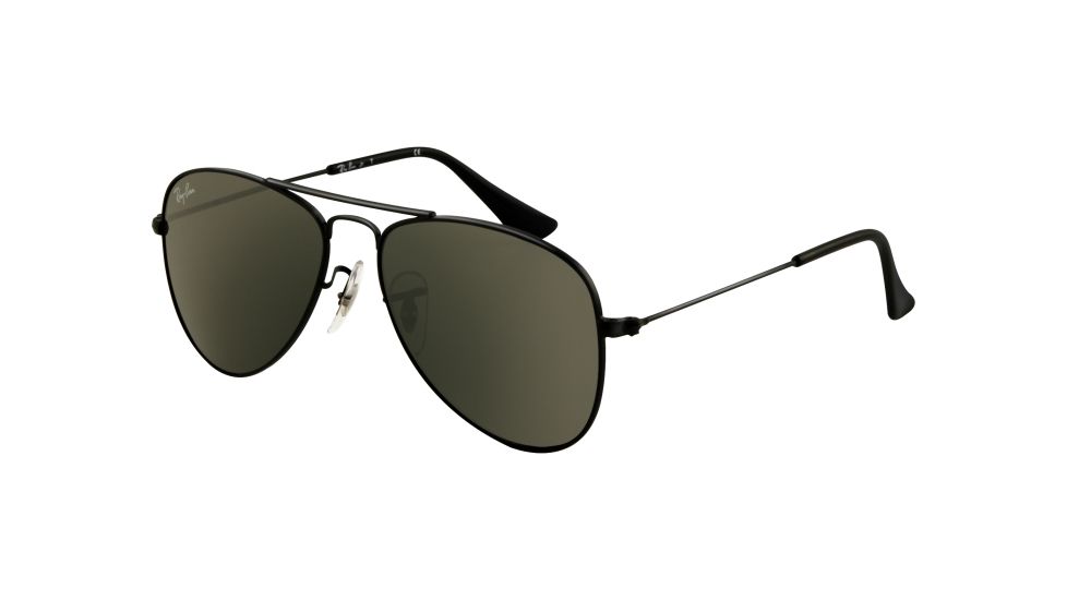 Ray-Ban Junior RJ9506S SV Prescription Sunglasses - Matte Black Frame / 50 mm Prescription Lenses, 201-71-5013