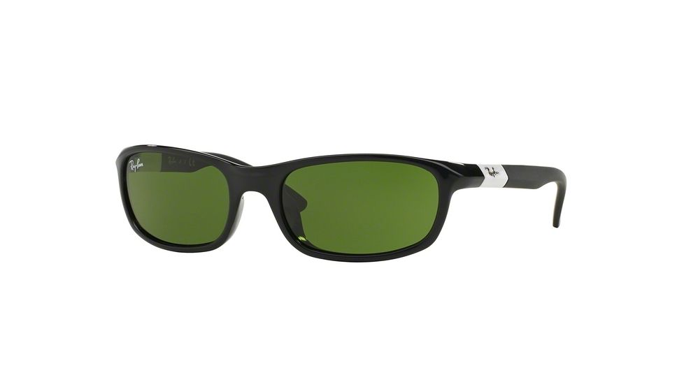 Ray-Ban Junior RJ9056S Prescription Sunglasses RJ9056S-187-2-50 - Lens Diameter 50 mm, Frame Color Shiny Black
