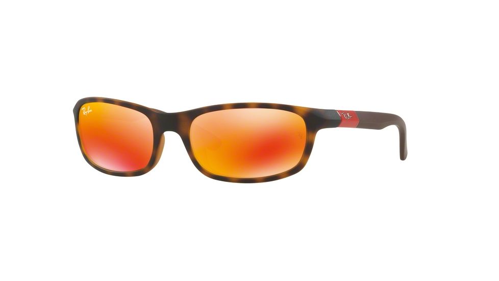 Ray-Ban Junior RJ9056S Prescription Sunglasses RJ9056S-70266Q-50 - Lens Diameter 50 mm, Frame Color Matte Havana