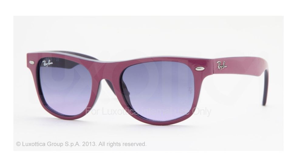RayBan Junior RJ9035S Prescription Sunglasses RJ9035S-147-90-44 - Lens Diameter 44 mm, Frame Color Fuchsia Top On Metal Violet