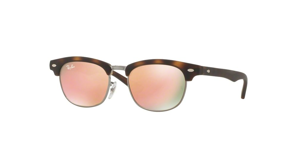 Ray-Ban Junior RJ9050S Sunglasses for Kids with No-Line Progressive Rx Prescription Lenses RJ9050S-70182Y-47 - Lens Diameter 47 mm, Frame Color Matte Havana