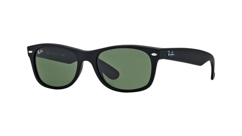 Ray-Ban RB2132 SV Prescription Sunglasses - Black Rubber Frame / 52 mm Prescription Lenses, 622-5218