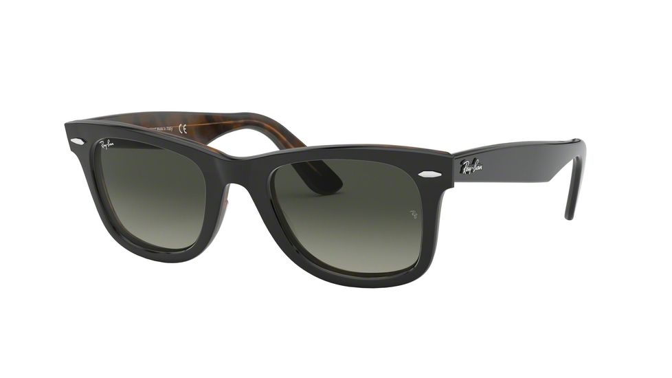 Ray-Ban Original Wayfarer Prescription Sunglasses, 50mm, Grey Gradient, RB2140-127771-50-SV