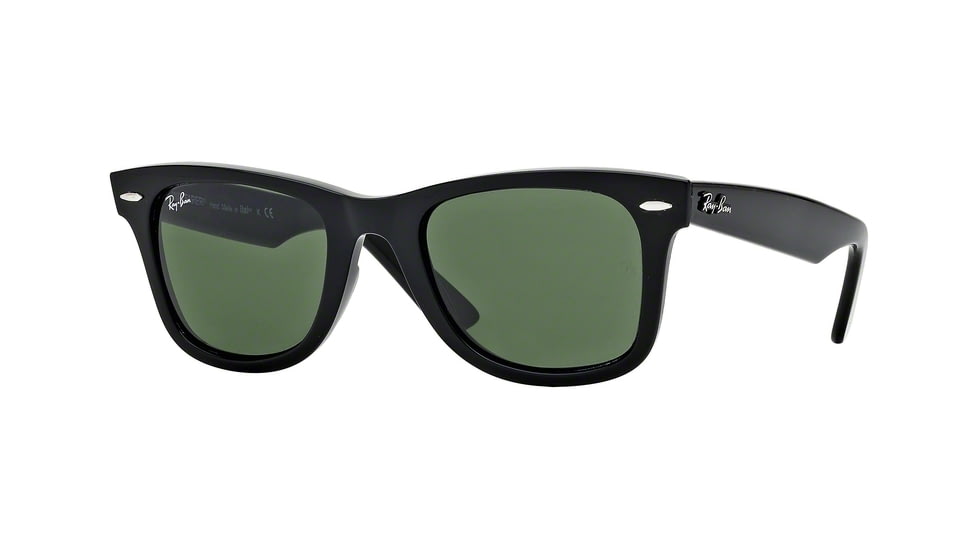 Ray-Ban Original Wayfarer Prescription Sunglasses RB2140 RB2140-901-4722 - Frame Color: Black, Lens Diameter: 47 mm