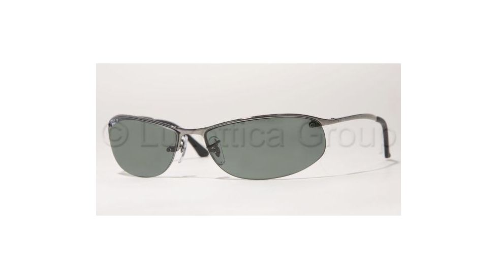 Ray-Ban RB 3179 Sunglasses Styles - Gunmetal Frame / Polarized Green Lenses, 004-9A-6315