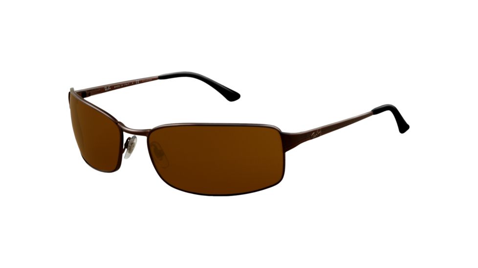 Ray-Ban RB 3269 Sunglasses, Brown Frame / Crystal Brown Polarized Lenses, 014-57-6318