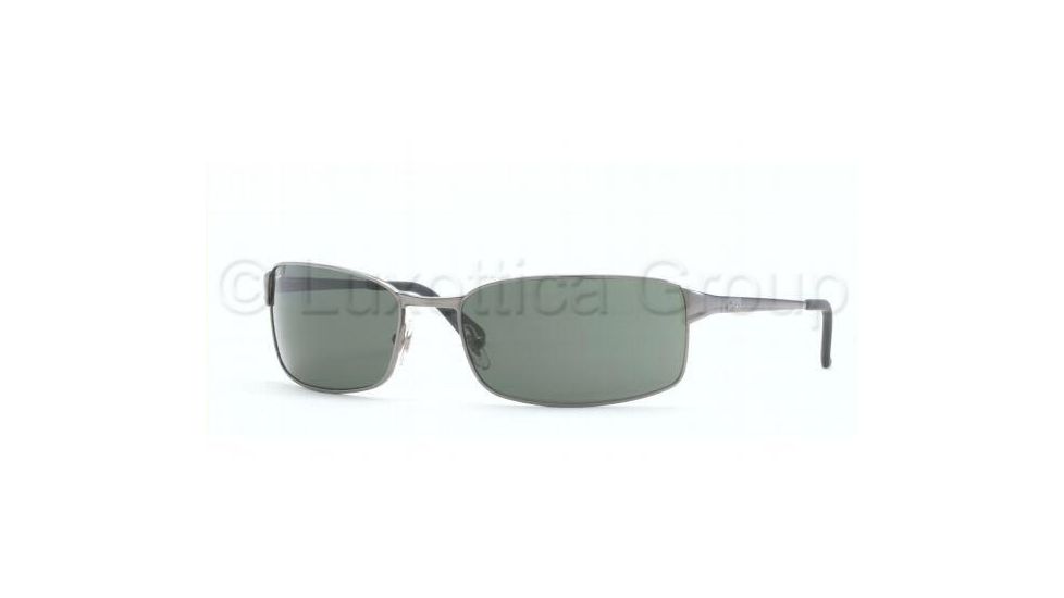 Ray-Ban RB 3269 Sunglasses Styles - Gunmetal Frame / Crystal Green Lenses, 004-6318