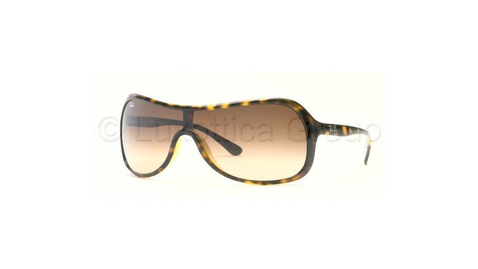 Ray-Ban RB 4086 Sunglasses Styles - Light Havana Frame / Brown Gradient Lenses, 710-13-0133