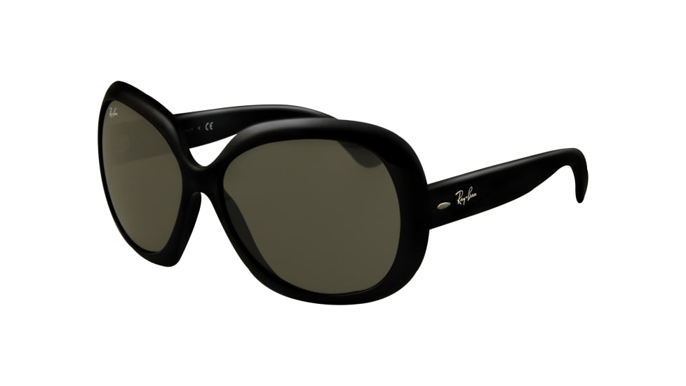 Ray-Ban RB 4098 Sunglasses - Black Frame/Green Lenses 601-71-6014