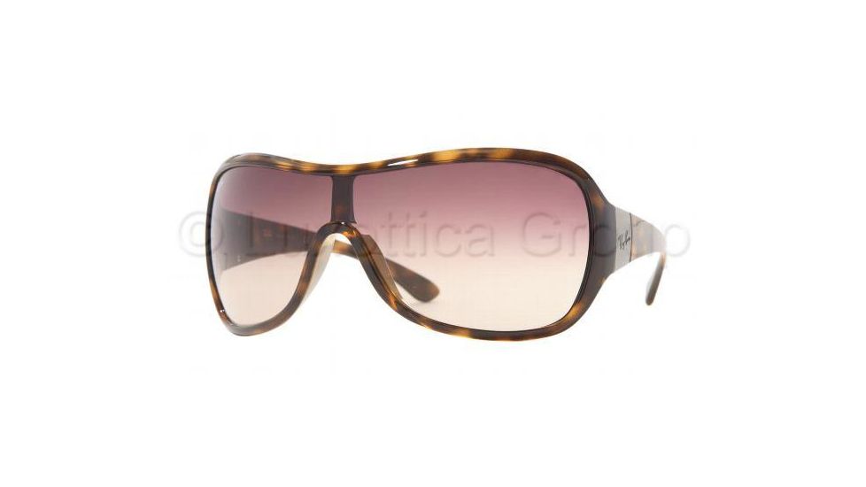 Ray-Ban RB 4099 Sunglasses Styles - Light Havana Frame / Brown Gradient Lenses, 710-13-0134