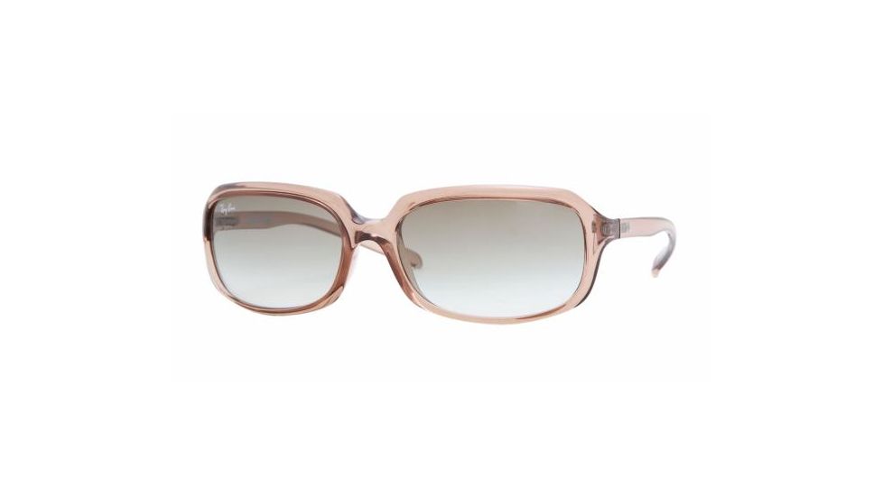 Ray-Ban RB4131 Progressive Sunglasses - Light Brown Frame / 59 mm Prescription Lenses, 752-8E-5917