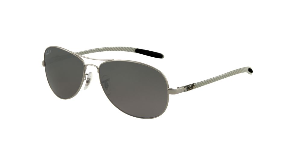 Ray-Ban Bifocal Sunglasses RB8301 with Lined Bi-Focal Rx Prescription Lenses RB8301-004-N8-5614 - Lens Diameter: 56 mm, Frame Color: Gunmetal