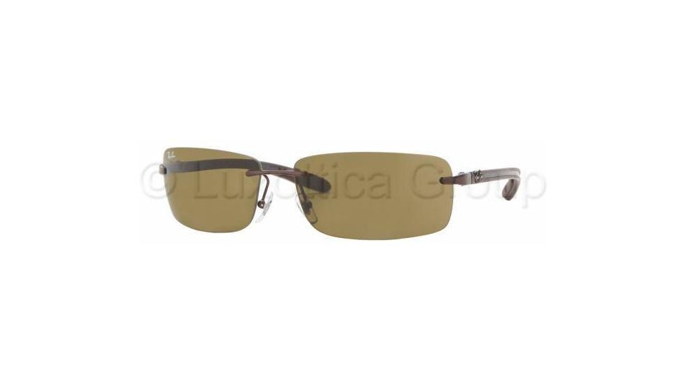 Ray-Ban RB 8304 Sunglasses Styles - Brown Frame / Brown Lenses, 014-73-6114
