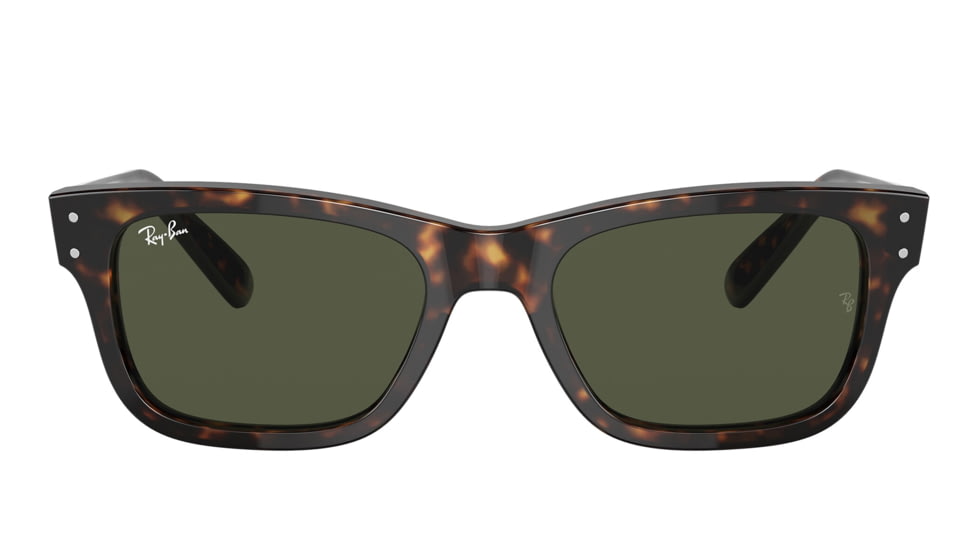 Ray-Ban RB2283 Mr Burbank Sunglasses - Mens, Havana Frame, Green Lens, 58, RB2283-902-31-58