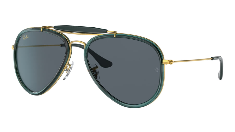 Ray-Ban RB3428 Road Spirit Sunglasses - Men's, Legend Gold Frame, Blue Lens, 58, RB3428-9241R5-58