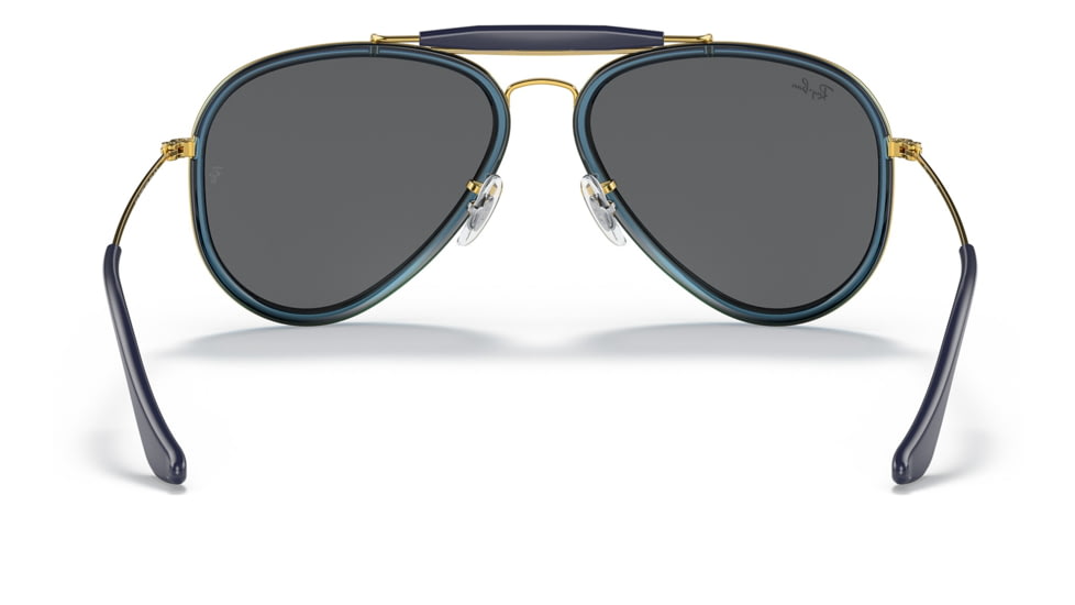 Ray-Ban RB3428 Road Spirit Sunglasses - Mens, Legend Gold Frame, Grey Lens, 58, RB3428-9240B1-58