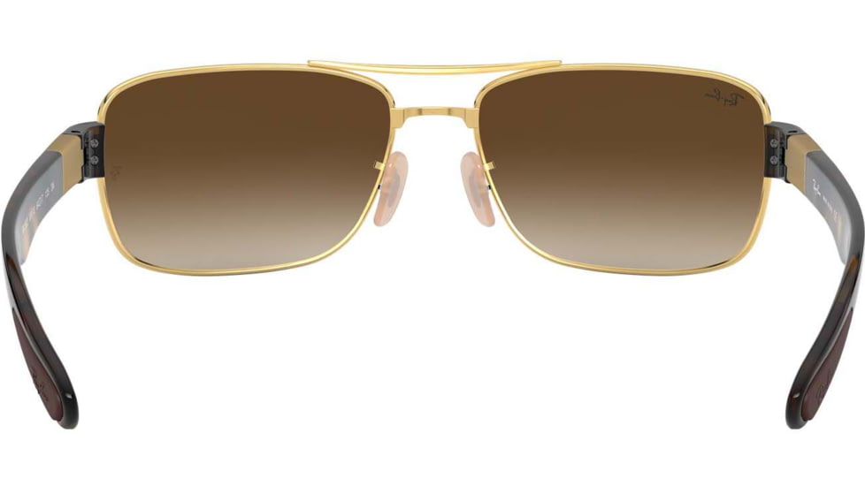 Ray-Ban RB3522 Sunglasses 001/13-64 - Arista Frame, Brown Gradient Lenses