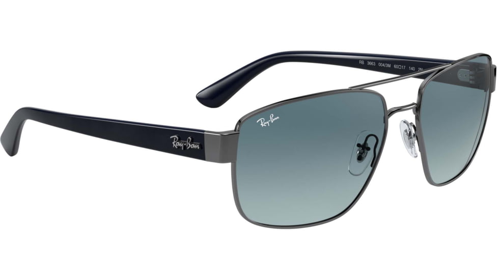 Ray-Ban RB3663 Sunglasses 004/3M-60 - , Blue Gradient Grey Lenses