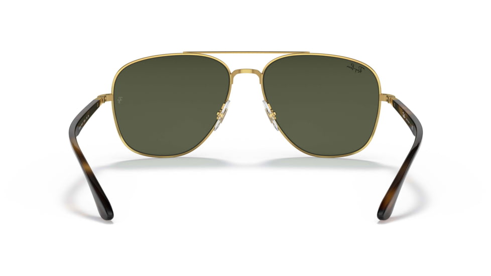 Ray-Ban RB3683 Sunglasses, Green Lenses, Arista, 56, RB3683-001-31-56