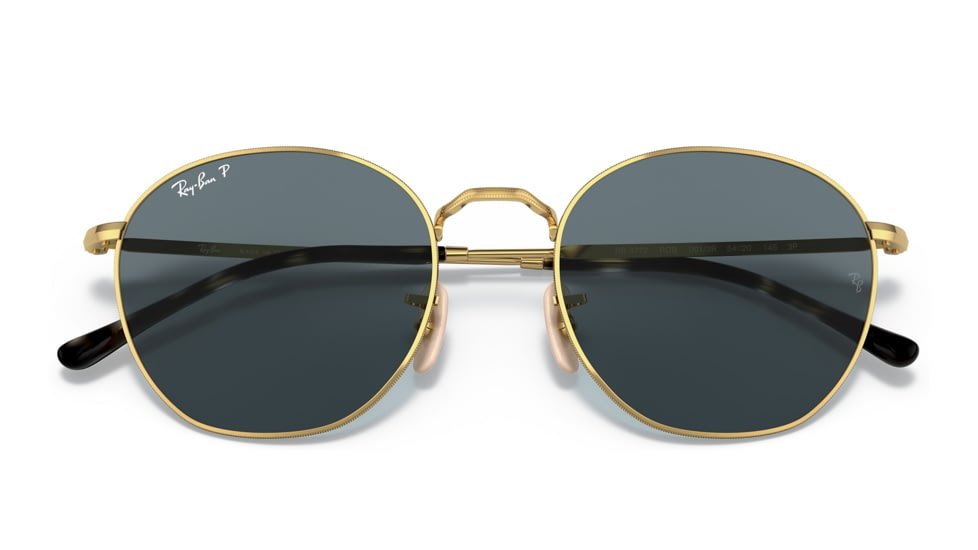 Ray-Ban RB3772 Rob Sunglasses, Arista Frame, Dark Blue Lens, Polarized, 54, RB3772-001-3R-54