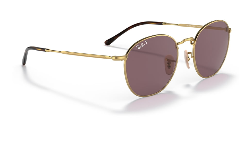 Ray-Ban RB3772 Rob Sunglasses, Arista Frame, Dark Violet Lens, Polarized, 54, RB3772-001-AF-54