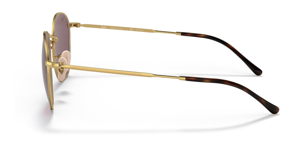 Ray-Ban RB3772 Rob Sunglasses, Arista Frame, Dark Violet Lens, Polarized, 54, RB3772-001-AF-54