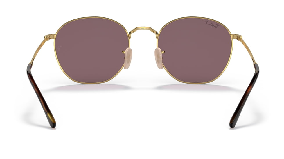 Ray-Ban RB3772 Rob Sunglasses, Arista Frame, Dark Violet Lens, Polarized, 54, RB3772-001-AF-54