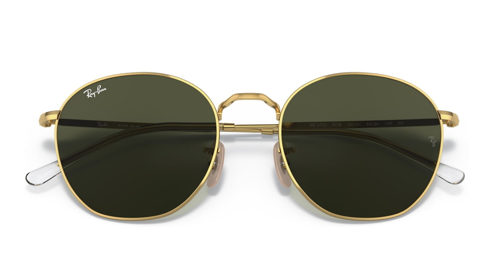 Ray-Ban RB3772 Rob Sunglasses, Arista Frame, Green Lens, 54, RB3772-001-31-54