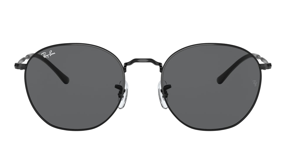 Ray-Ban RB3772 Rob Sunglasses, Black Frame, Dark Grey Lens, 54, RB3772-002-B1-54