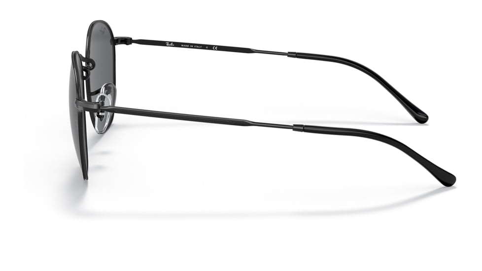 Ray-Ban RB3772 Rob Sunglasses, Black Frame, Dark Grey Lens, 54, RB3772-002-B1-54