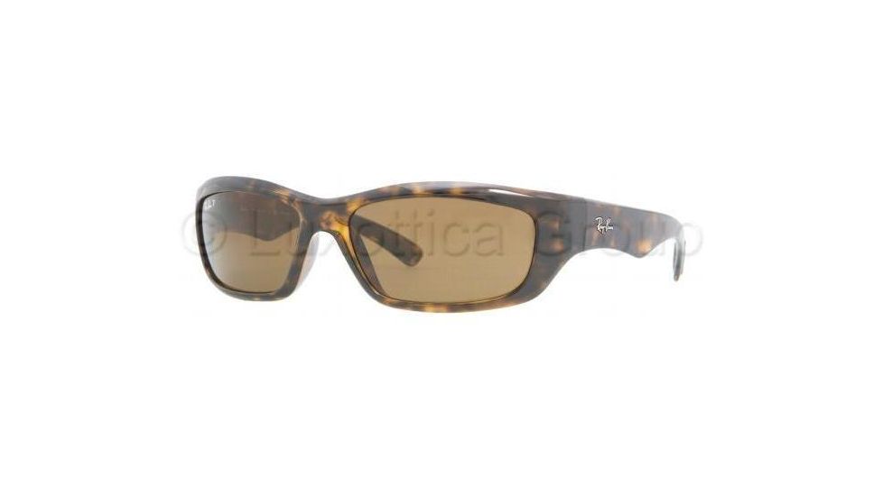 Ray-Ban RB4160 Sunglasses 710/57-6017 - Light Havana Crystal Brown Polarized