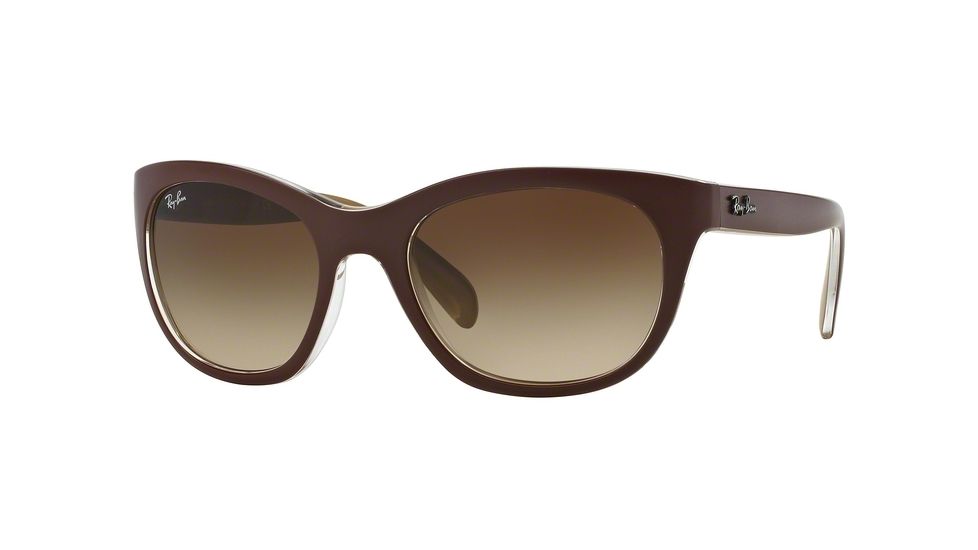 Ray-Ban RB4216 Single Vision Prescription Sunglasses RB4216-619313-56 - Lens Diameter 56 mm, Frame Color Mt Light Brown/ocher