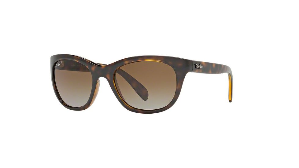 Ray-Ban RB4216 Single Vision Prescription Sunglasses RB4216-710-T5-56 - Lens Diameter 56 mm, Frame Color Light Havana
