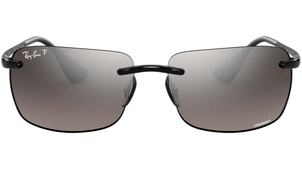 Ray-Ban RB4255 Sunglasses 601/5J-60 - Shiny Black Frame, Grey Mirror Silver Lenses