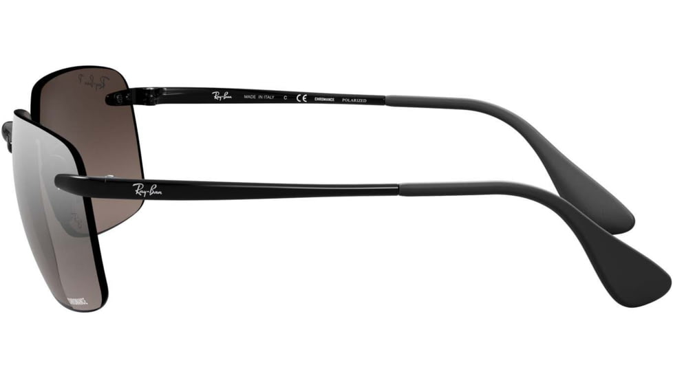 Ray-Ban RB4255 Sunglasses 601/5J-60 - Shiny Black Frame, Grey Mirror Silver Lenses