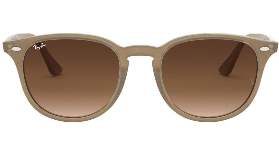 Ray-Ban RB4259 Sunglasses 616613-51 - Shiny Opal Beige Frame, Brown Gradient Lenses