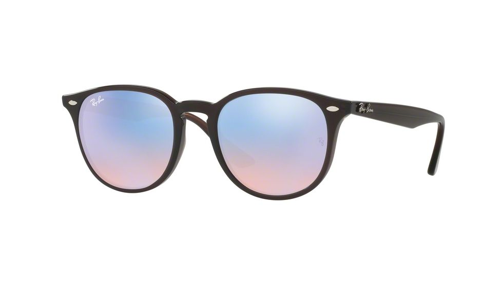 Ray-Ban RB4259 Sunglasses 62311N-51 - Shiny Opal Brown Frame, Blue Flash Blue Lenses