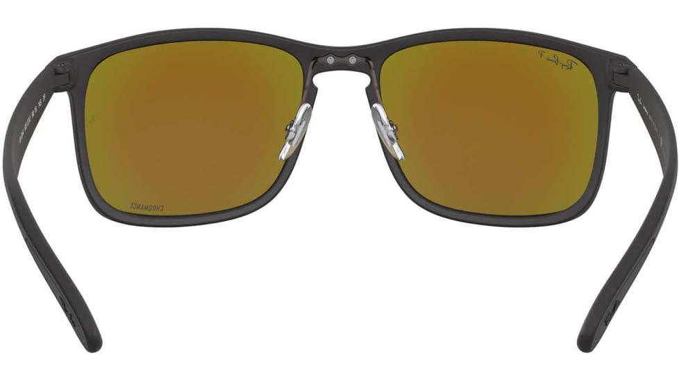 Ray-Ban RB4264 Sunglasses - Men's, Matte Black Frame, Blue Flash Polar Lenses, 601SA1-58